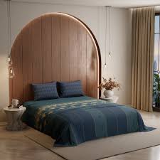 Double Bed Flat Sheet - Floral Pattern